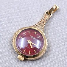 Montre/pendentif, plaqué or