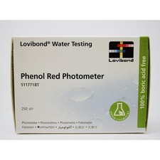 Comprimés de rouge de phénol Lovibond pour photomètre  250 Piéces