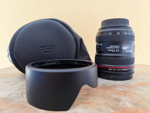 Canon 70mm 4l is usm - f/4l,