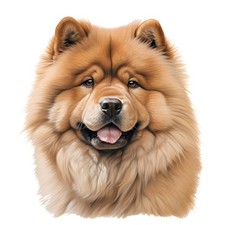 3 x autocollants Chow Chow