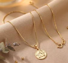 Collier - Médaille - Ange -