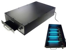 EFFACEUR EPROM ERASER - Structure métal, capacité 100 Puces - 4 Tubes UV