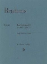 Piano Quartet g minor op, 25 [Partition]