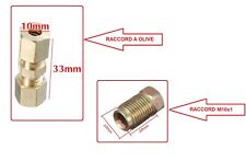 Raccord conduite de frein 4,75 MM pour réparation rallonge de tuyau de frein