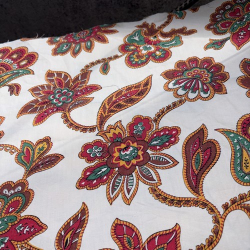 Coupon tissu ancien - 58, cm