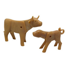 sympa vache + veau  Playmobil