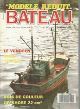 MODELE REDUIT DE BATEAU N°311 CHALUTIER VENDEEN / BATEAU BOUTEILLE / VENUS 1782