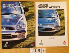 MITSUBISHI SPACE WAGON Prospectus + Coloris 30+4 pages Fr/It 10/1998