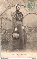 S15266 cpa 23 Types Creusois n°157 - y von drio bin me marida