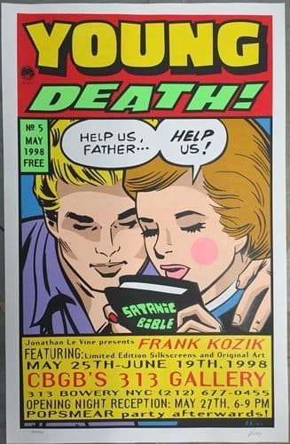 Affiche sérigraphie kozik - affiche,