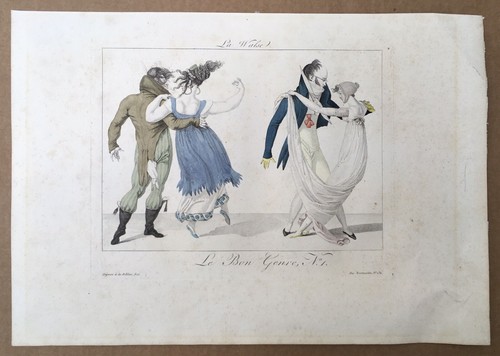 Gravure originale ancienne - ancienne, la