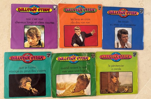 Johnny hallyday lot 6 - hallyday:,