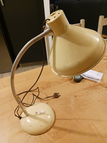 Lampe atelier ancienne - lampe,