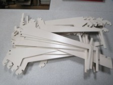 CA828 LOT 30 EQUERRES METALLIQUE AGENCEMENT DE MAGASIN INTERGESTION PRESENTOIR