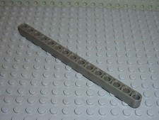 LEGO Technic OldDkGray Beam 15