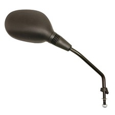 RETROVISEUR ADAPTABLE PIAGGIO 125 MP3, 250 MP3, 300 MP3, 400 MP3  DROIT NOIR