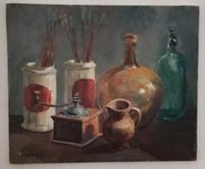 Tableau Huile Nature Morte