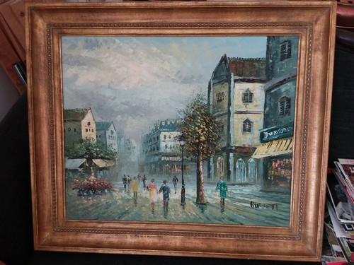 Tableau huile sur toile