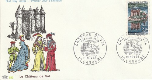 Enveloppe 1er jour château - jour, le