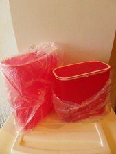 lot de 2 boites optimum rouge