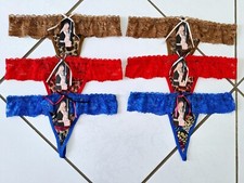 LOT DE 6 STRINGS FICELLE FEMME