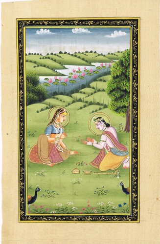 Inde religieux peinture - inde, de