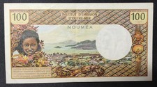 Nouvelle Calédonie 100 Francs mention Nouméa alphabet T.2 TTB