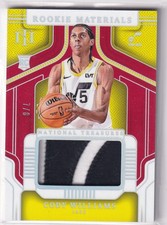 2024-25 Panini NT NBA No. RM-CWI Cody Williams Racteur Débutant Patch Rouge 7/8