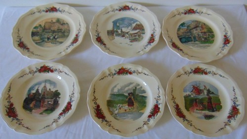 Assiettes plates et 3 - assiettes,,