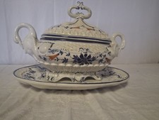 Soupière en céramique italienne "Val del Brenta" – Made in Italy – Vintage décor