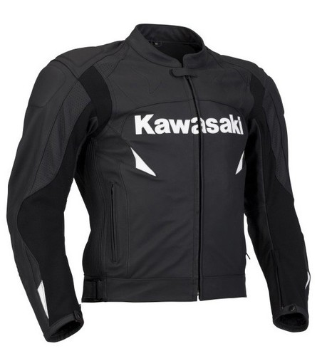 Kawasaki veste cuir de - en,