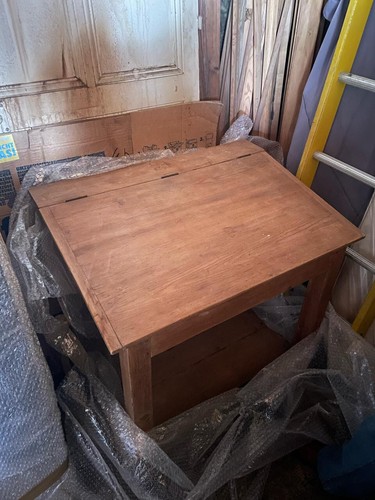 Ancien bureau écolier - bureau, d'écolier