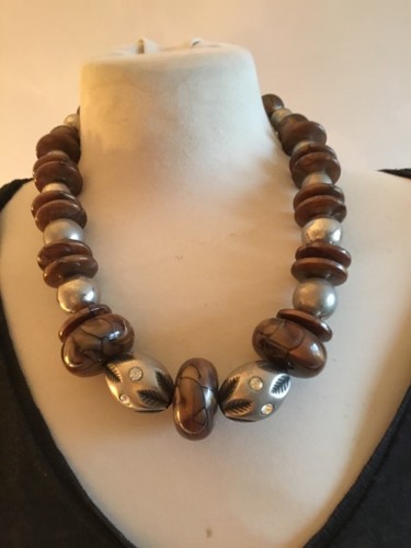 Collier vintage années - collier,