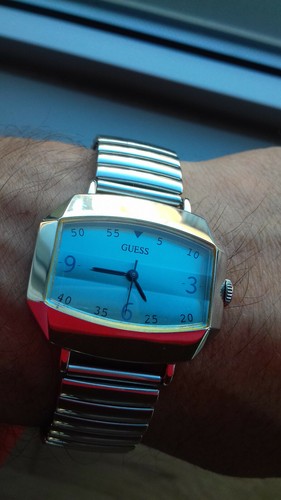 Guess g10 cadran vert acier - guess,
