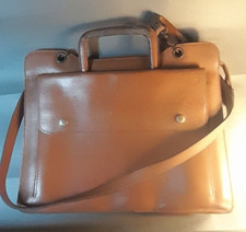 Porte document en cuir 2 poches