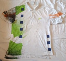 Polo Shirt Andre Agassi Nike Challenge Court Usa Tennis Vintage M