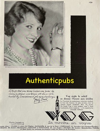 Publicite vog montre - publicite,