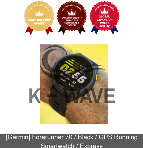 Garmin forerunner noir - /,