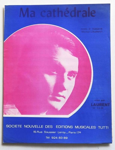 Partition vintage sheet - , music