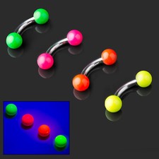 Sourcils Piercing Fluo
