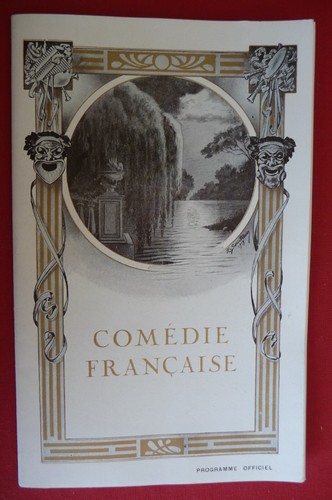 Programme 1929 comedie - programme,