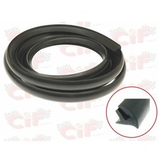 Caoutchouc d'ailes noir gauche