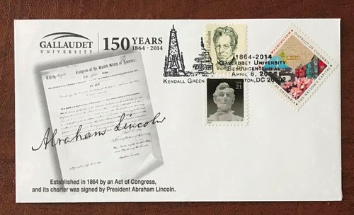 Special postmark gallaudet - special,