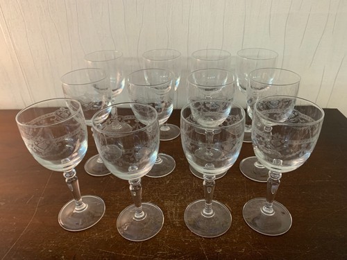 Verres vin gravé en - verres,
