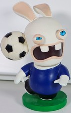Figurine "Ubisoft" - Lapin crétin football - 20 cm de haut - Bon état - en résin