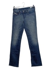 Diesel Jean Bootcut Femme Bleu