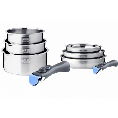 Batterie cuisine inox - batterie, de