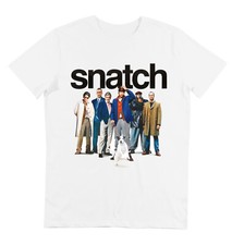 T-SHIRT BLANC SNATCH - GUY RITCHIE SNATCH MOVIE POSTER TEE-SHIRT - GL BOUTIK
