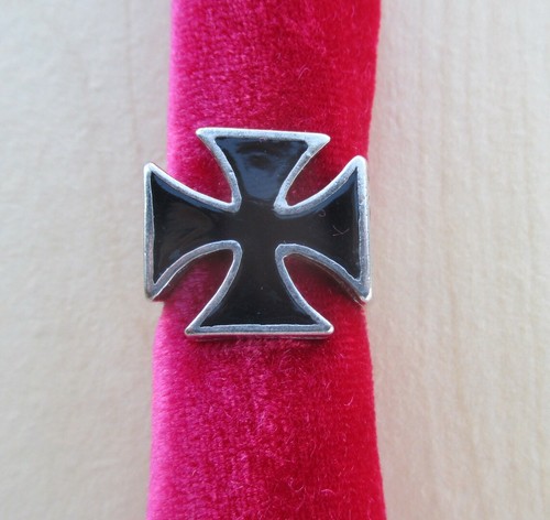 Bague croix malte - bague,