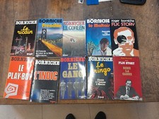 lot de 10 livres de Roger Borniche : le gringo -  le maltais - le gang - l'indic
